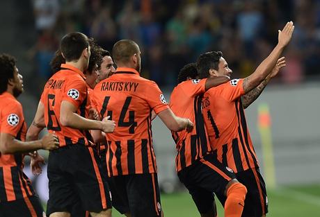 Video Shakhtar Donetsk-Rapid Vienna 2-2, gol e highlights