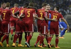 BOSNIA AND HERZEGOVINA SOCCER BOSNIA VS BELGIUM