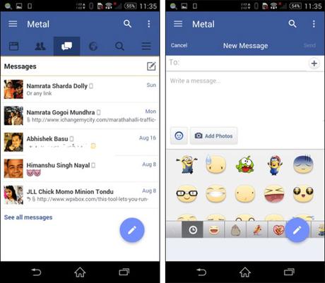 Risparmia spazio e RAM con Facebook Android