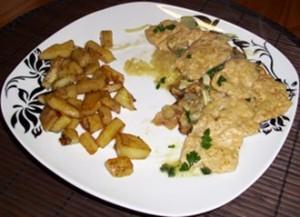 |⇨ Bistecchine di soia ai funghi e patate