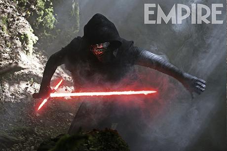 Star Wars: The Force Awakens Kylo Ren (Adam Driver) Ph: David James ©Lucasfilm 2015