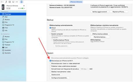 Sincronizzare iPhone e iPad con Windows 10