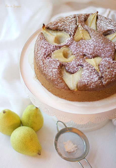 torta orzo e pere