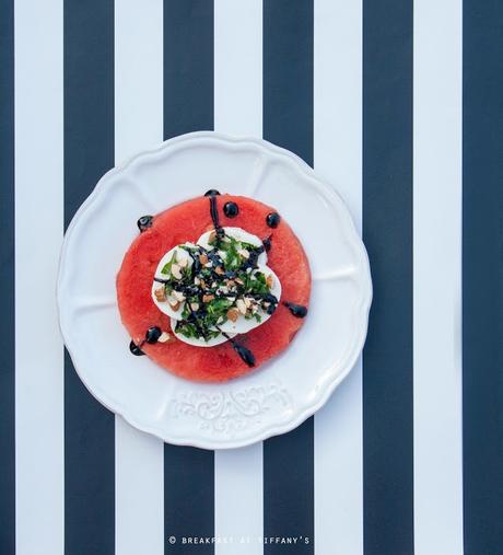 Insalata con anguria / Salad with watermelon