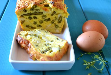 Sformato ai tre formaggi e fagiolini