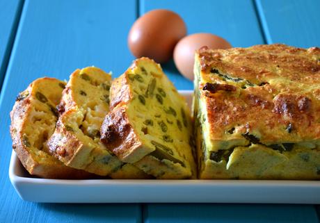 Sformato ai tre formaggi e fagiolini