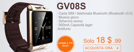 Offerte: 5 Smartwatch a partire da 16 euro su EverBuying