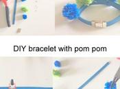 make fashion Pom-Pon bracelet!