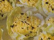 Uova ripiene acciughe., ricetta ricca proteine acidi grassi Omega.