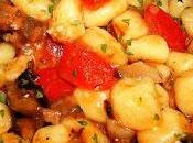 Test funghi ripieni, sapore ricco delicato, costituire piatto unico.