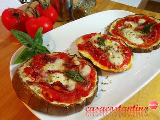 Pizzette di melanzana