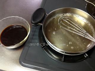 Gelatina al caffè solubile con kanten