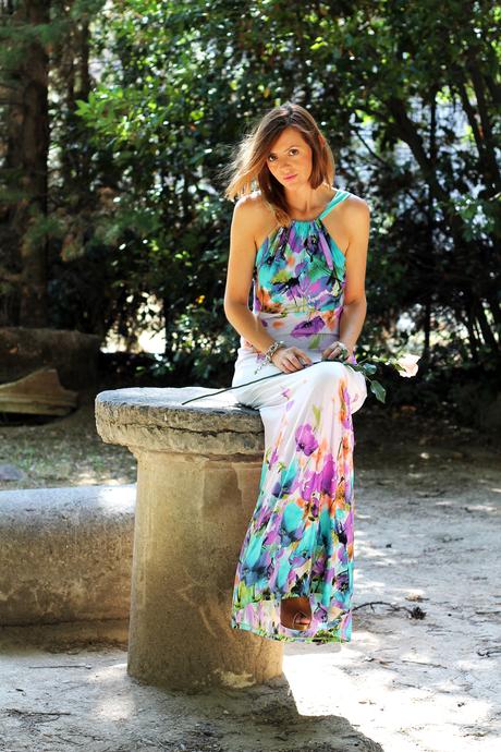 Idea outfit per una cerimonia: un maxi dress Arzukara Studio