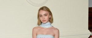 Lily-Rose Depp arrives at the CHANEL Paris-Salzburg 2014/15 Metiers d’Art Collection fashion show at the Park Avenue Armory on Tuesday, March 31, 2015, in New York. (Photo by Evan Agostini/Invision/AP)