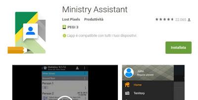 Ministry Assistant si aggiorna alla versione 2.4.4