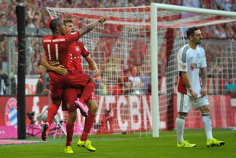 Bayern-Bayer 3-0 – Douglas Costa e Muller sugli scudi: bavaresi ancora a punteggio pieno