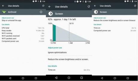 Android 6.0 Marshmallow Preview 3: presente analisi dei mAh consumati da ogni app