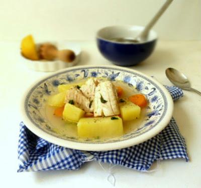 psarosoupa / zuppa di pesce