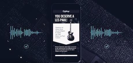 Shazam: usarlo per un concorso... da musicisti: Epiphone Les Paul Skill Check