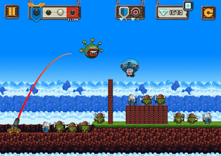 Orchi, soldati e cannonate in Tiny Empire, il gioco che strizza l'occhio ad Angry Birds