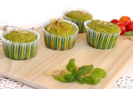 Muffin al pesto