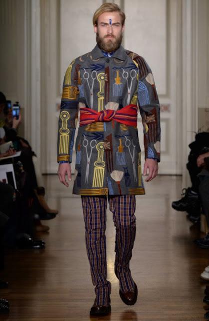 Stella Jean Menswear Fall/Winter '15-16.