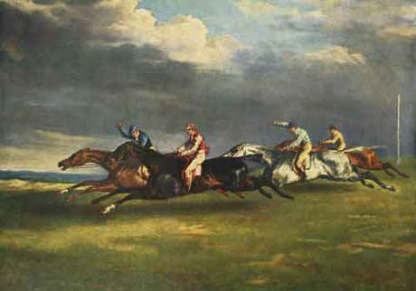 Théodore Géricault - Le derby d’Epsom