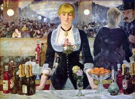 Il bar alle folies Bergere di Edouard Manet