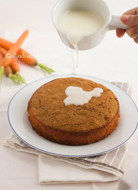 Torta di carote al limone e mandorle senza grassi, gluten free: quando la vita presenta il conto!