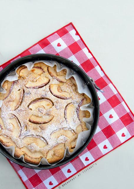 Torta di mele light senza burro e senza uova / Light apple cake recipe