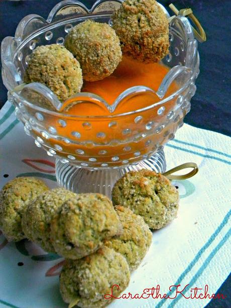 POLPETTE DI PANE E MAGGIORANA CON MAIONESE DI POMODORO