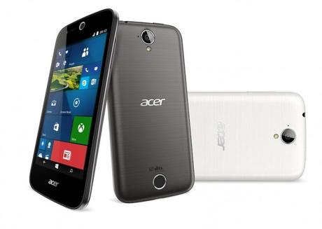 Acer annuncia tre nuovi smartphone Android e uno con Windows 10