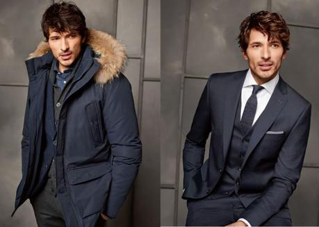 MODA UOMO Andres Velencoso Segura per Carl Gross autunno inverno 2015 2016