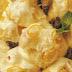 Profiteroles con crema al limone.