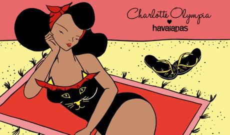 charlotte-olympia collaborzione havaianas