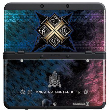 Nuova mascherina 3DS dedicata a Monster Hunter X