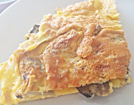 frittata al tartufo