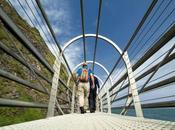 Gobbins: scogliere Irlandesi escursionisti impavidi