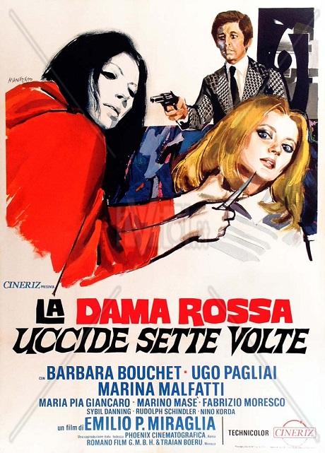 La Dama Rossa Uccide Sette Volte
