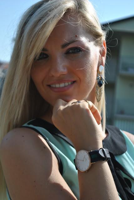 mariafelicia magno fashion blogger color block by felym fashion blog italiani fashion blogger italiane blogger italiane blogger italiane di moda ragazze bionde blonde girls blonde hair blondie ragazze occhi azzurri come truccare gli occhi azzurri majique london orecchini majique oceanic jewellers summer earrings orecchini estivi orologio daniel wellington preppy watch daniel wellington watch