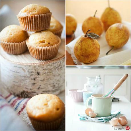 Muffins alle pere / Pears muffins recipe