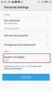 Installare firmware I su dispositivi Meizu con firmware A