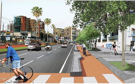 Riqualificazione di Via Marina con piste ciclabili e alberi | Le Foto del progetto