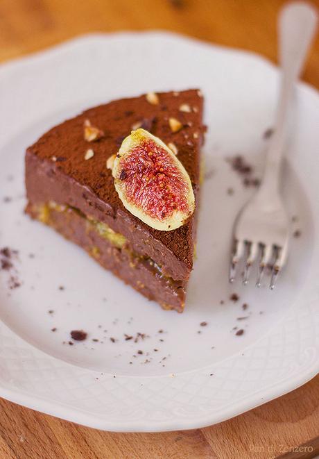 torta cioccolato e fichi