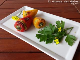 Mini Peperoni ripieni di Cous Cous