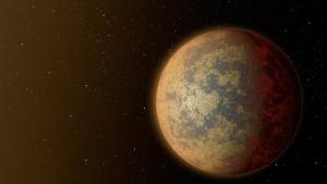 Una rappresentazione artistica di HD 219134b , la prima Super-Terra confermata più vicina alla Terra, a circa 21 anni luce di distanza da noi. Crediti: NASA-JPL-Caltech
