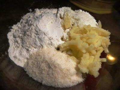 Simil cornetti di patate e formaggio