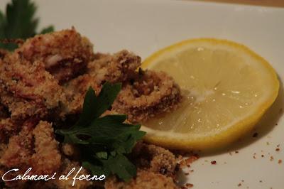 calamari impanati al forno