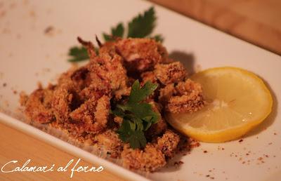 calamari impanati al forno