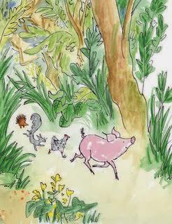 Il Picnic acquatico dell'orso, John Yeoman -Quentin Blake - 2013 CameloZampa